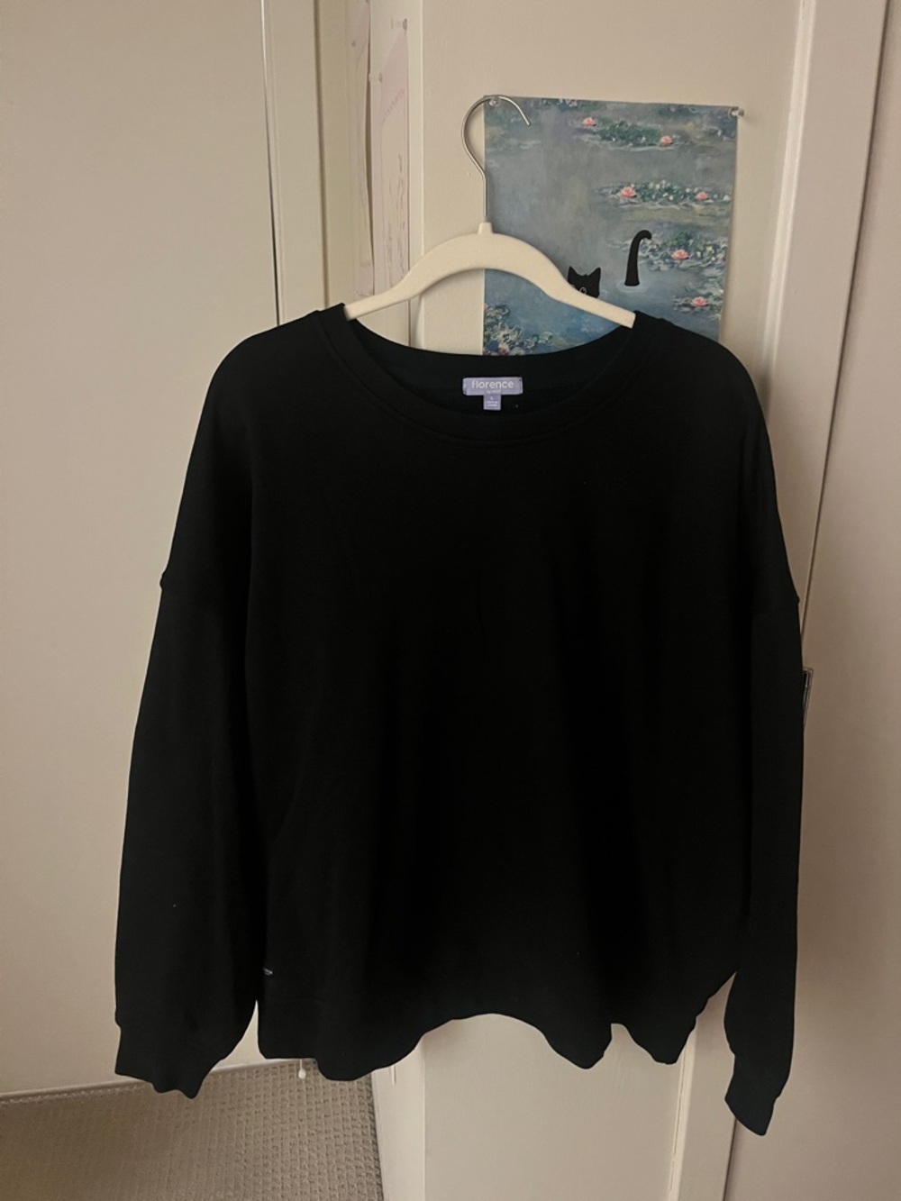 Black Florence by Mills Crewneck Sweater